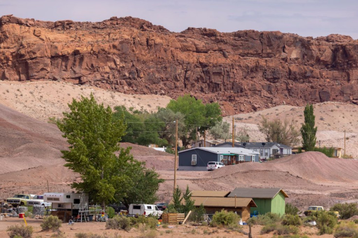 A general view of the Navajo Nation community