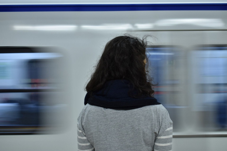 Girl in a subway
