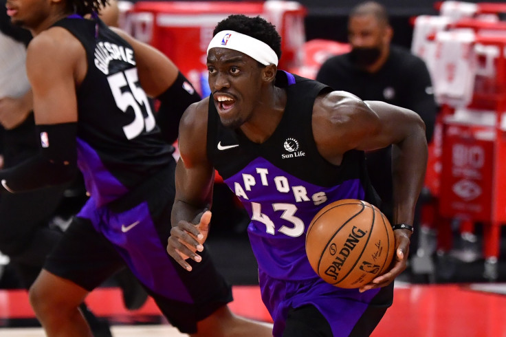 Pascal Siakam #43 of the Toronto Raptors