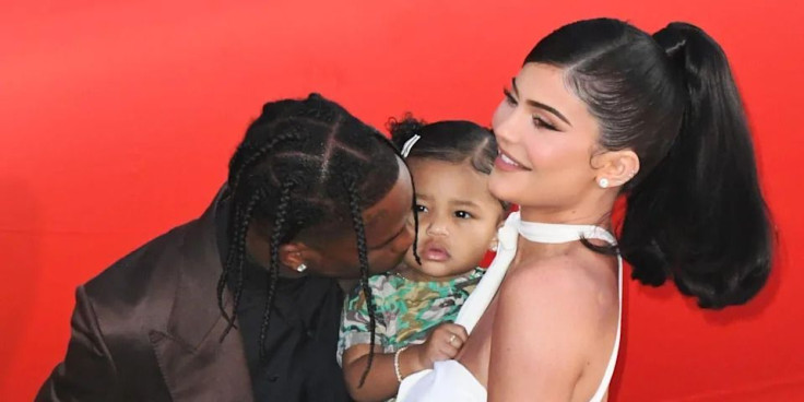 Scott, Jenner, and Stormi