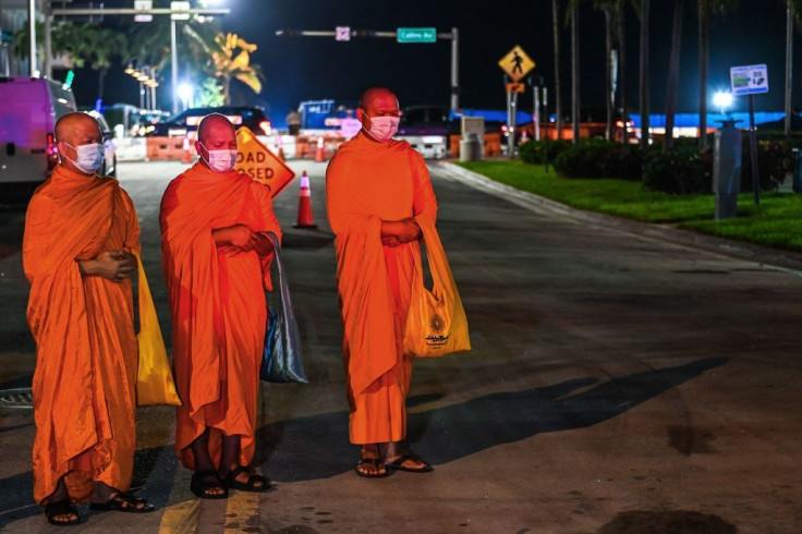 Representational image of Buddhist monks