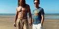 Patrick Wilson with James Want for "Aquaman 2"