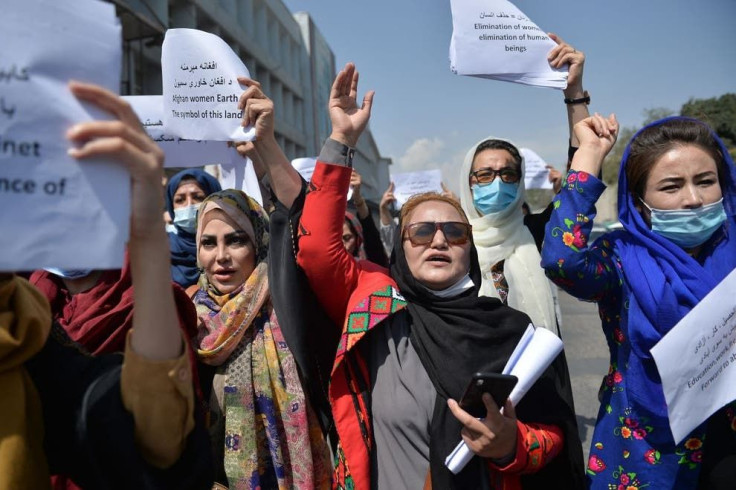 Afghan protest 