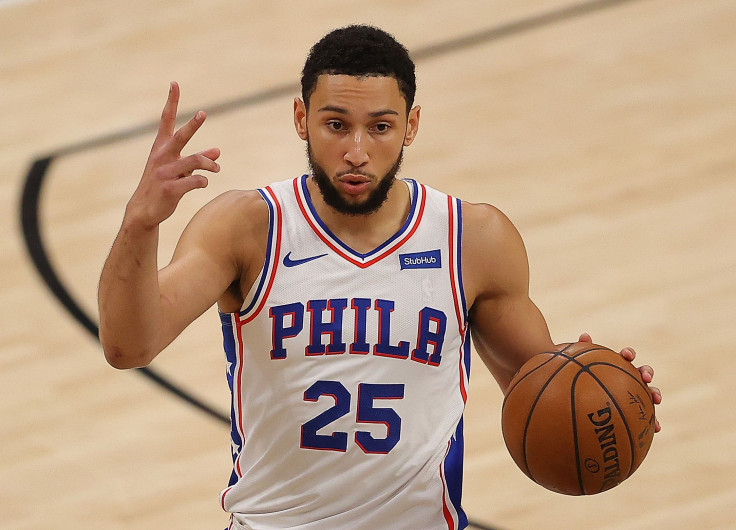 Ben Simmons #25 of the Philadelphia 76ers