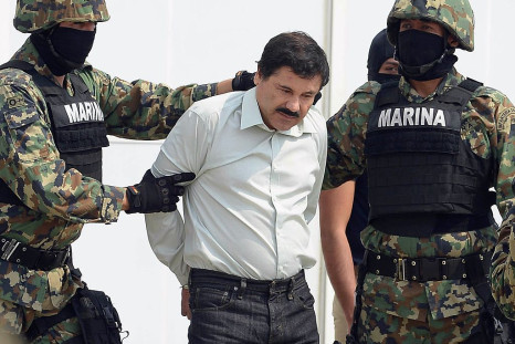 File picture of Mexican drug trafficker Joaquin Guzman Loera aka 'El Chapo Guzman'