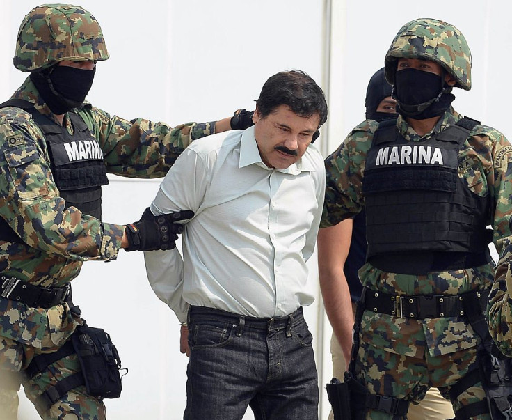 File picture of Mexican drug trafficker Joaquin Guzman Loera aka 'El Chapo Guzman'