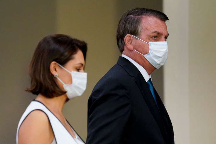 Jair Bolsonaro, President of Brazil, arrives at United Nations headquarters