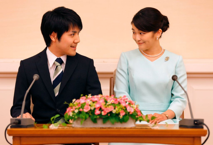 Princess Mako and her fiancé Kei Komuro