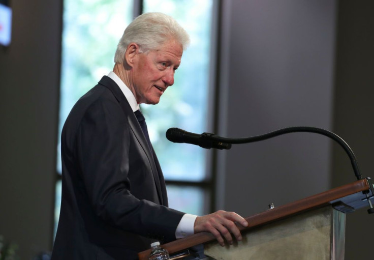 Former U.S. President Bill Clinton