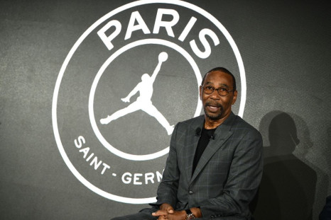 The Jordan Brand's president Larry Miller