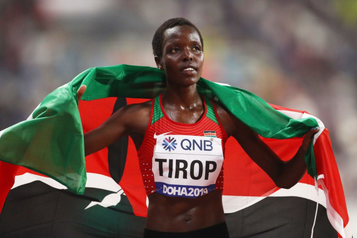 Agnes Jebet Tirop of Kenya