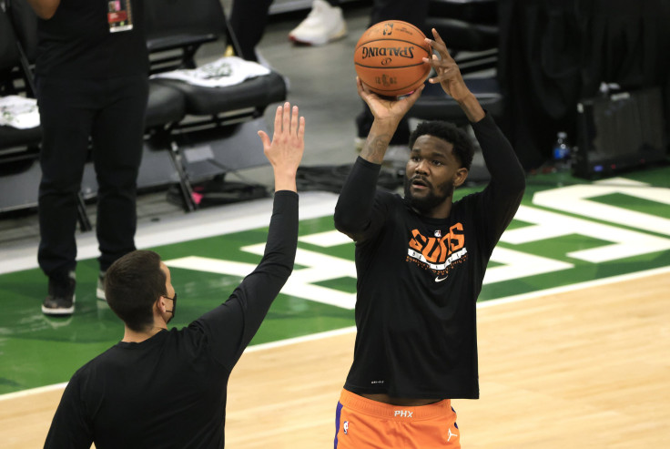 Deandre Ayton #22 of the Phoenix Suns