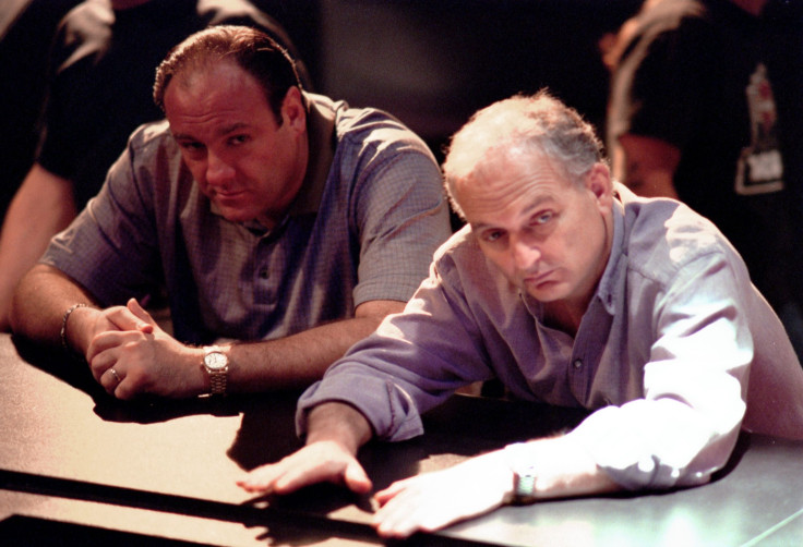 "The Sopranos" main star James Gandolfini and creator David Chase