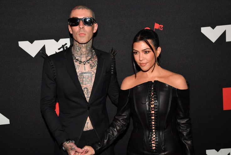 Travis Barker and Kourtney Kardashian