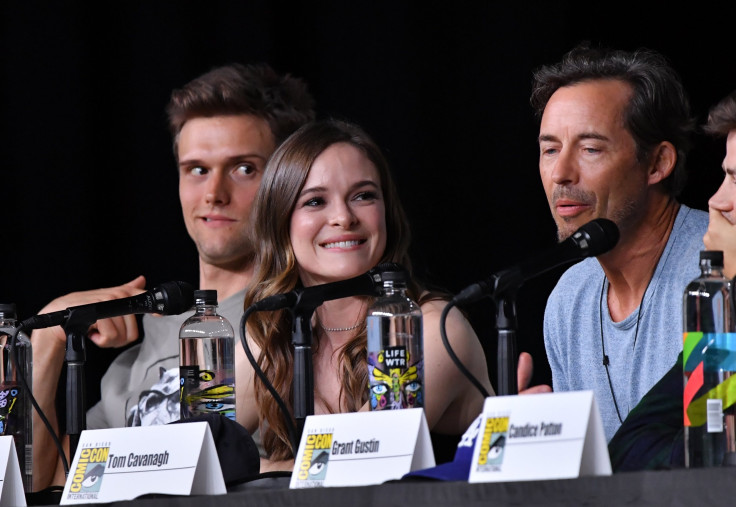 Hartley Sawyer, Danielle Panabaker and Tom Cavanagh