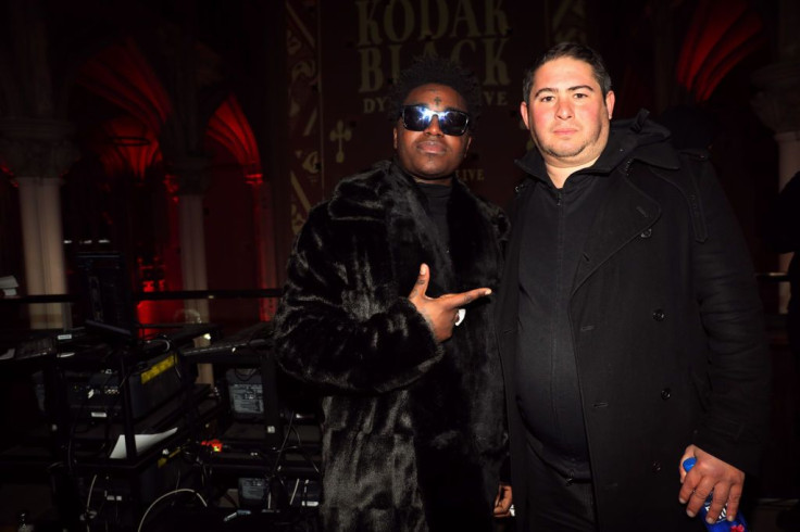 Adam Lublin (R) and Kodak Black