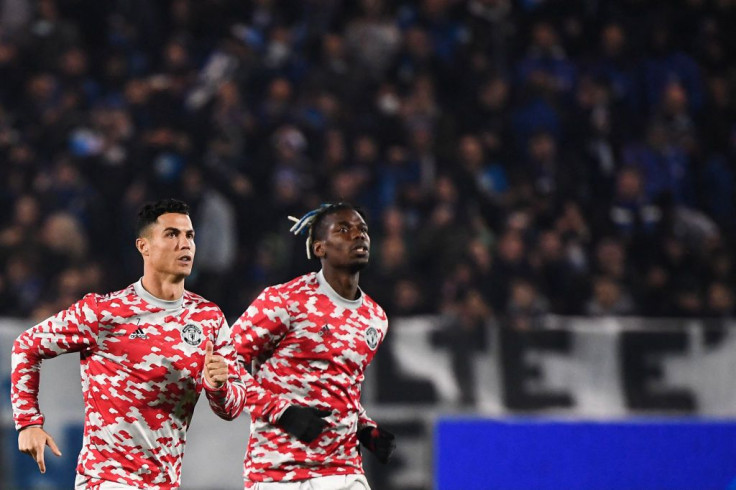 Cristiano Ronaldo and Paul Pogba