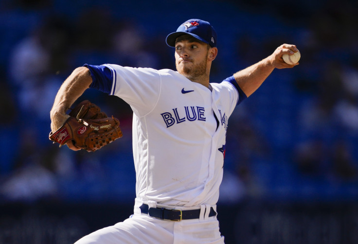 Steven Matz #22 of the Toronto Blue Jays