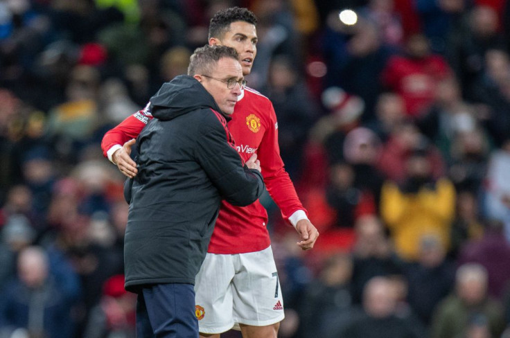 Ralf Rangnick and Cristiano Ronaldo