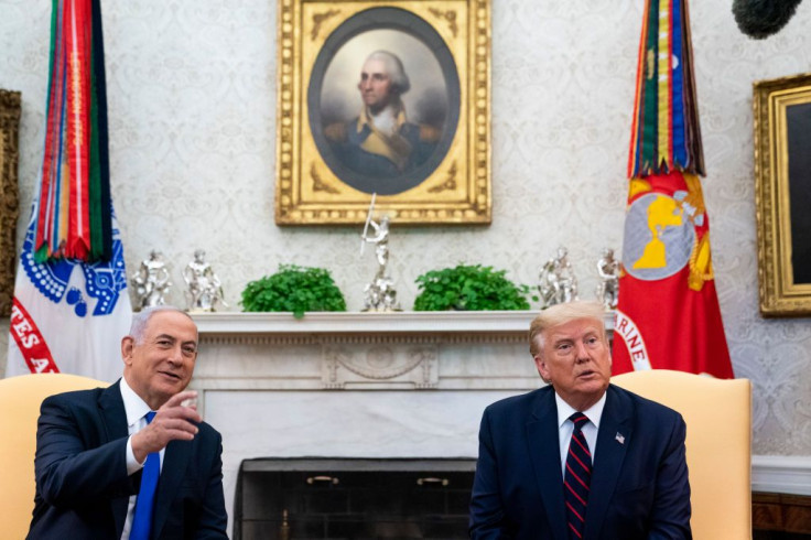 Donald Trump and Benjamin Netanyahu