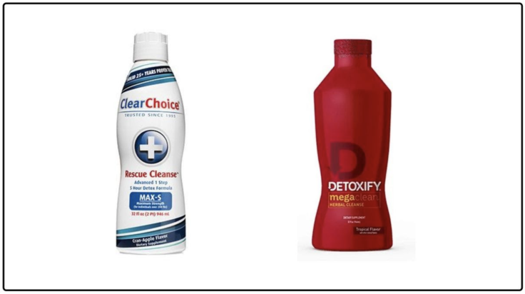 Test Clear Mega Clean Detox Drink