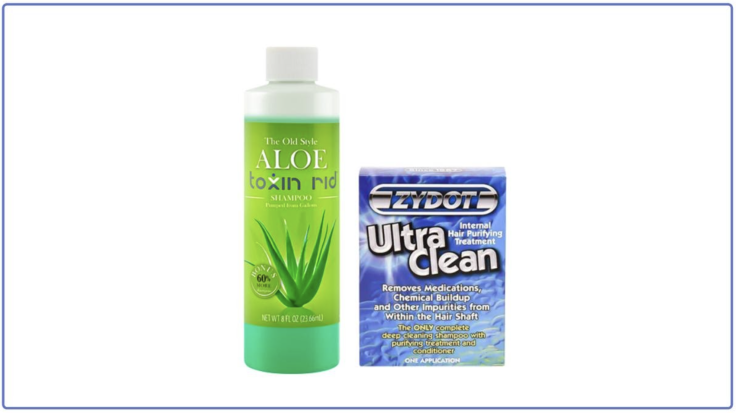 Test Clear Hair Shampoo for Hair Follicle Test
