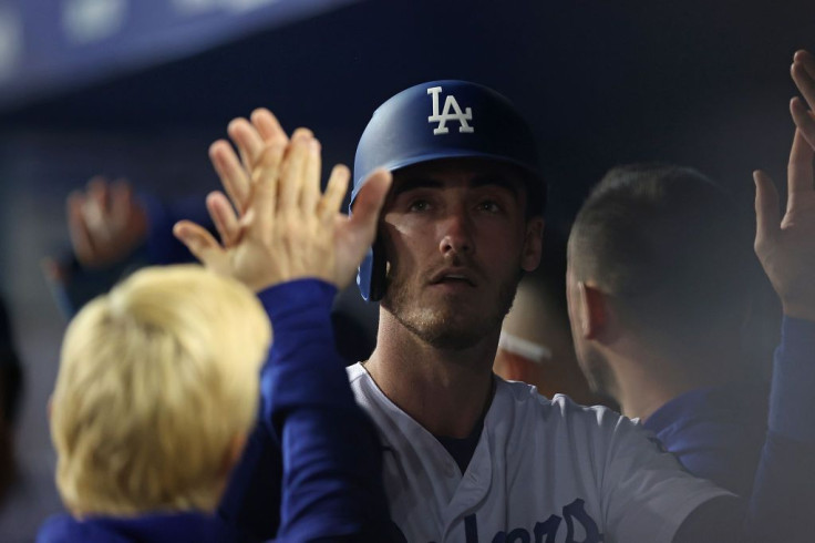 Cody Bellinger #35 of the Los Angeles Dodgers