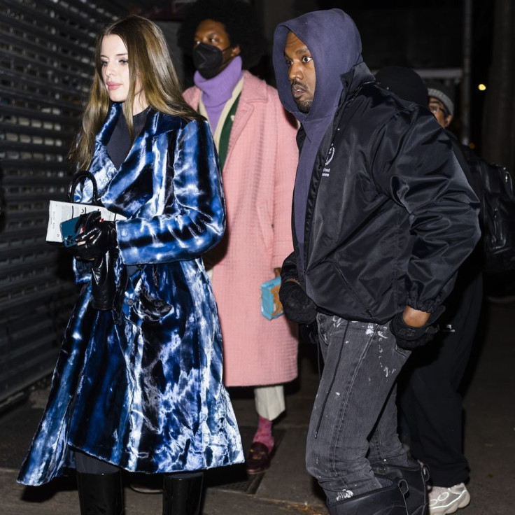 Kanye and Julia Fox