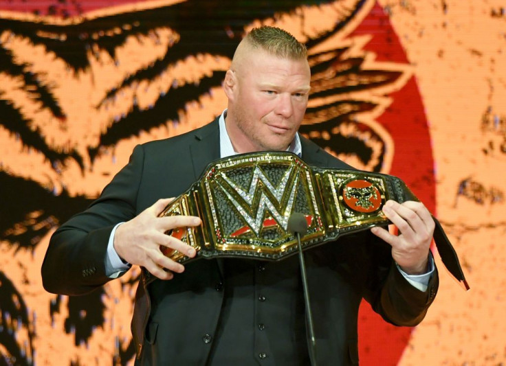 WWE champion Brock Lesnar