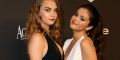 Selena Gomez and Cara Delevingne