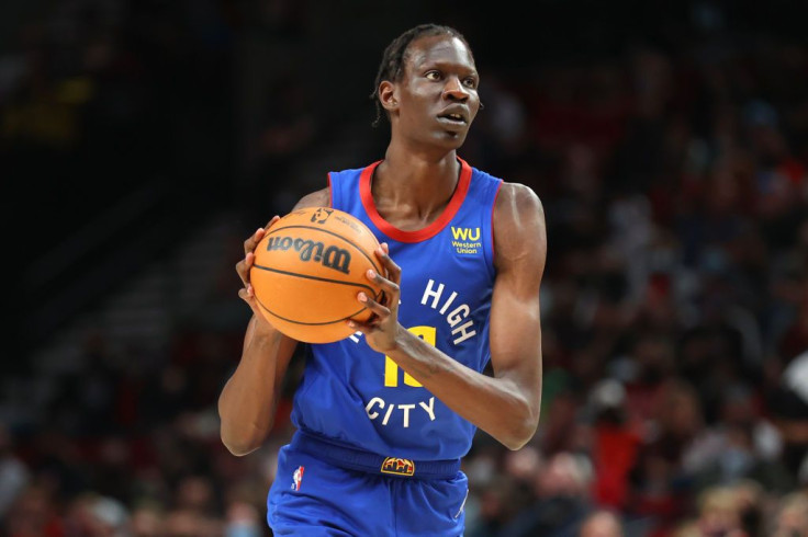 Bol Bol #10 of the Denver Nuggets