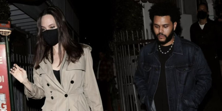 The Weeknd Angelina Jolie