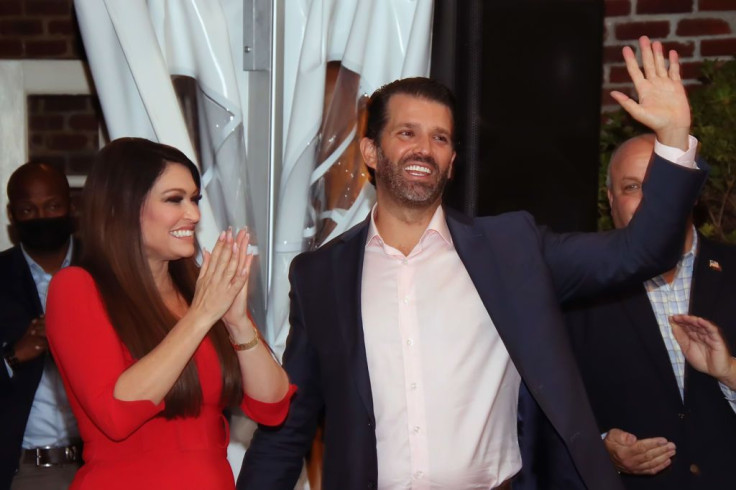 Kimberly Guilfoyle and Donald Trump Jr.