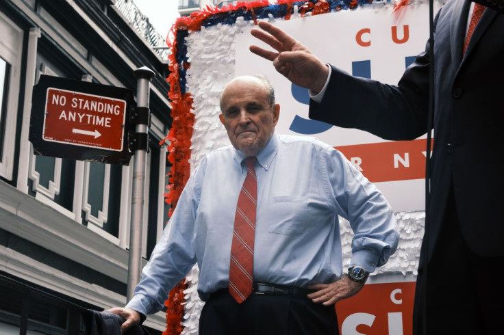 Former New York City Mayor Rudy Giuliani 