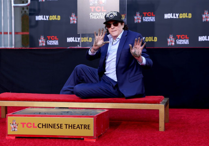 Actor Michael Madsen Hand/Footprint Ceremony In Cement At TCL Chinese Theatre