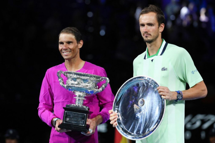Rafael Nadal and Daniil Medvedev