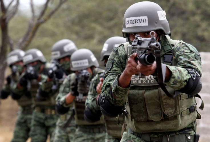 Members of the Mexican Army