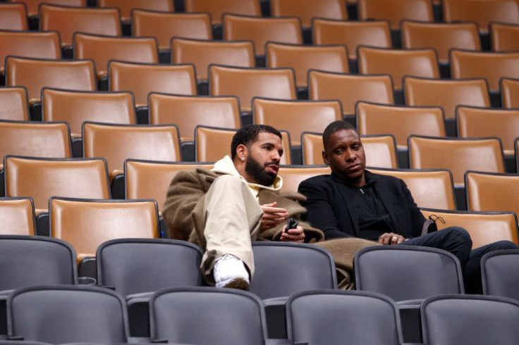 Drake and Masai Ujiri