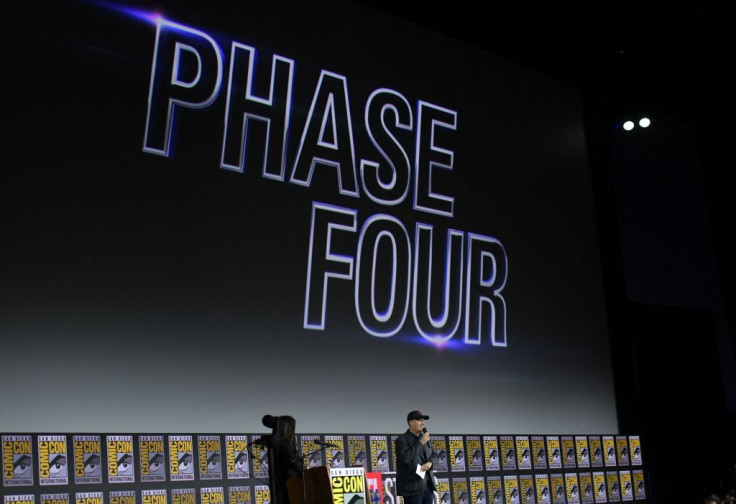 President of Marvel Studios Kevin Feige announces Phase Four, the fourth part of the Marvel Cinematic Universe