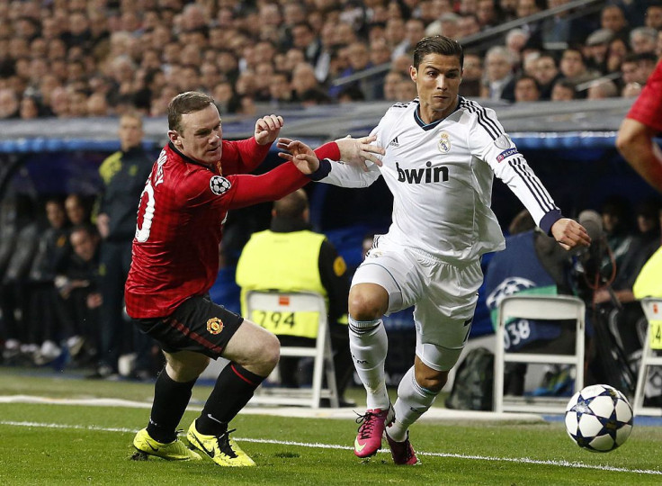 File picture of Cristiano Ronaldo and Wayne Rooney