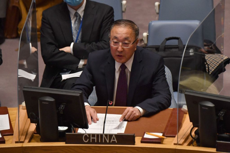 China's Ambassador to the United Nations Zhang Jun