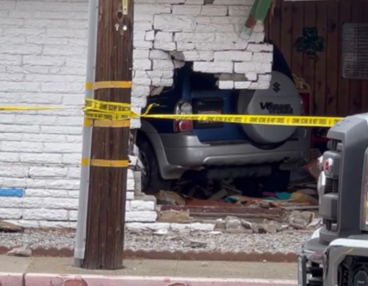 SUV crash into preschool