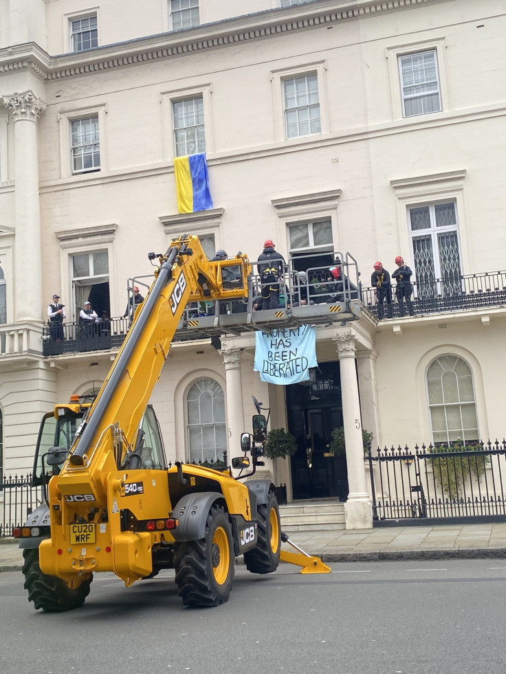 Squatters at Oleg Deripaska’s Belgrave Square mansion