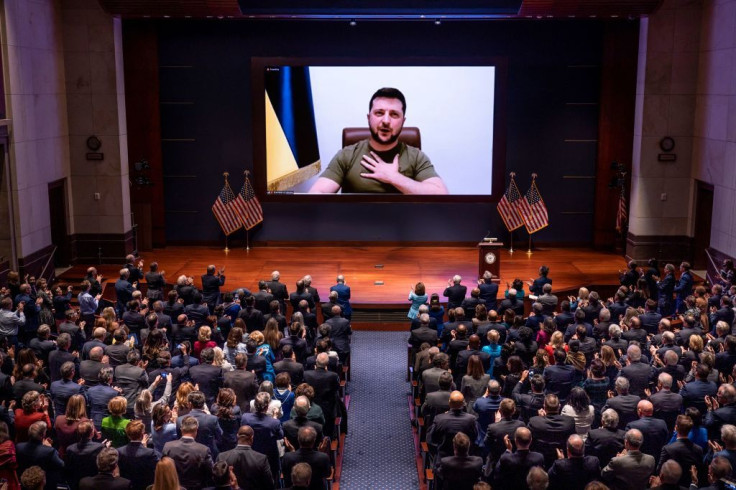 Ukrainian President Volodymyr Zelensky