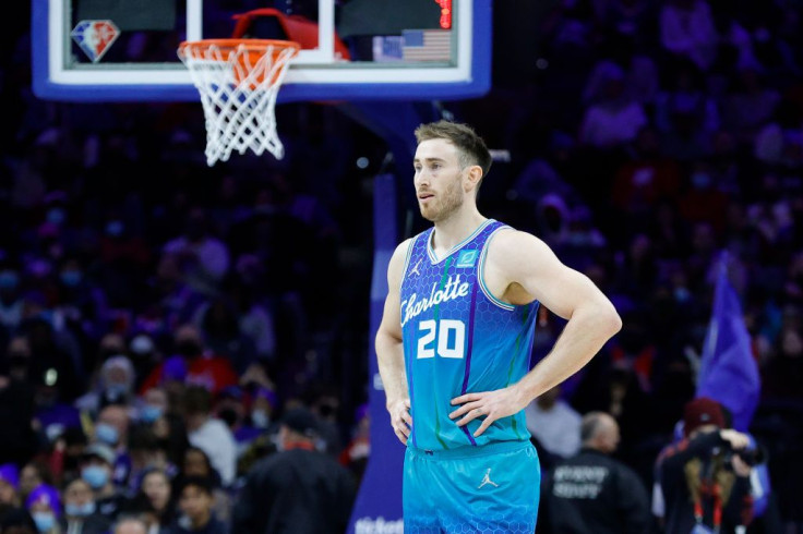 Gordon Hayward #20 of the Charlotte Hornets