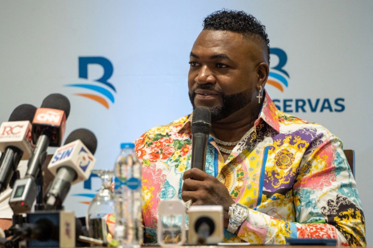 Dominican baseball player David Ortiz