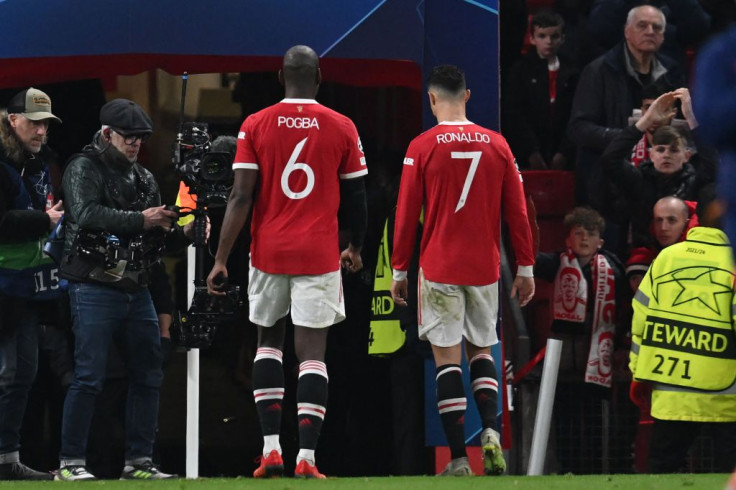 Paul Pogba and Cristiano Ronaldo 