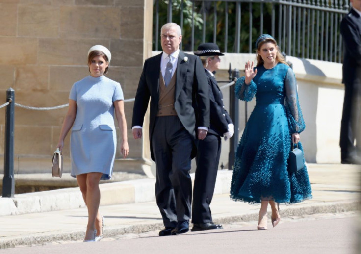 Princess Eugenie, Prince Andrew and Princess Beatrice