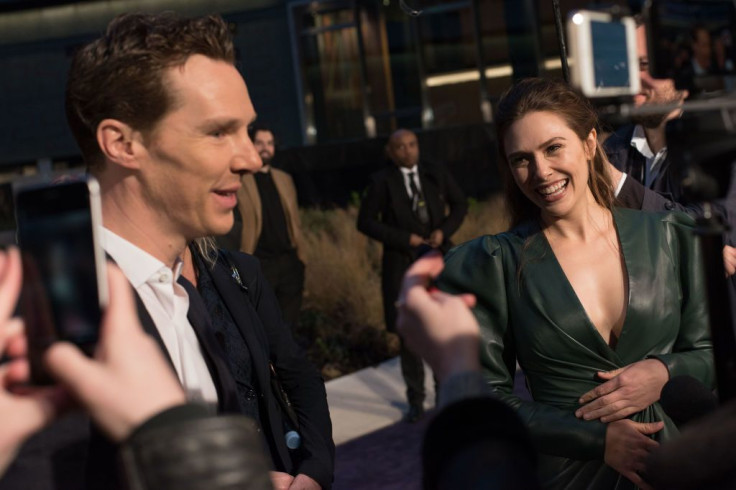 Benedict Cumberbatch and Elizabeth Olsen