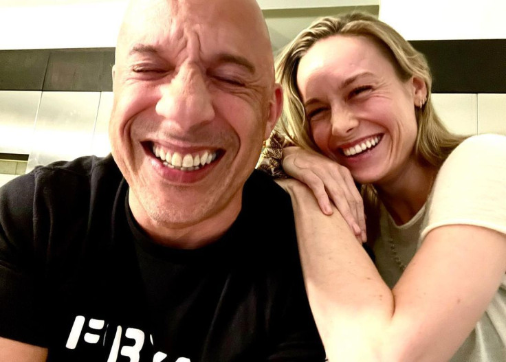 Vin Diesel and Brie Larson 